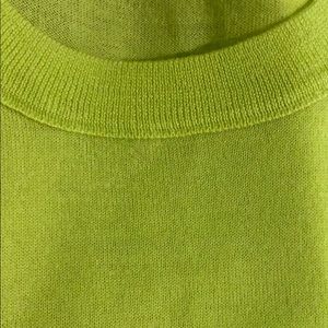 J. Crew crew neck neon soft sweater